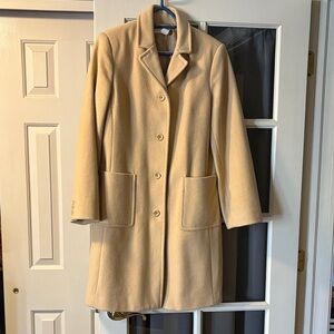 J. Crew Women's Cream Trench Coat